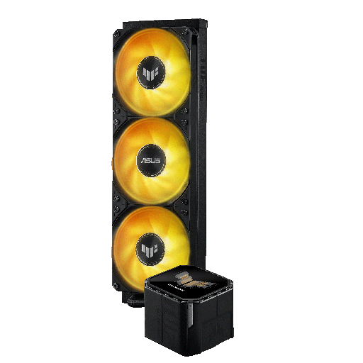 REFRIGERACION LIQUIDA TUF GAMING LC III 360 ARGB LCD, 360MM, PANTALLA LCD, INTEL/AMD, NEGRO - 5