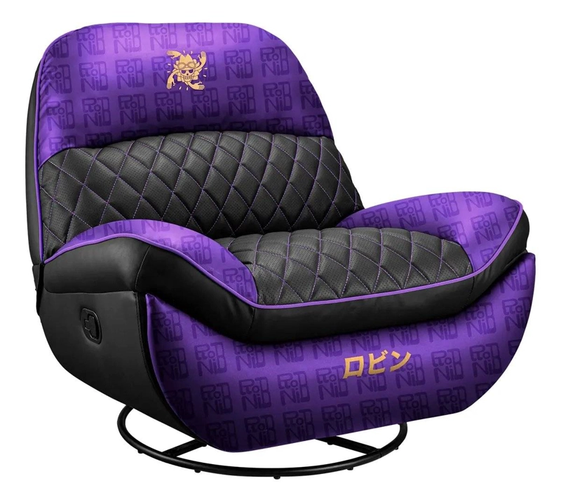 SILLON GAMER COUGAR OVERLORD ONE PIECE NICO ROBIN, BASE TRIMOTION, RECLINACION AJUSTABLE - 1