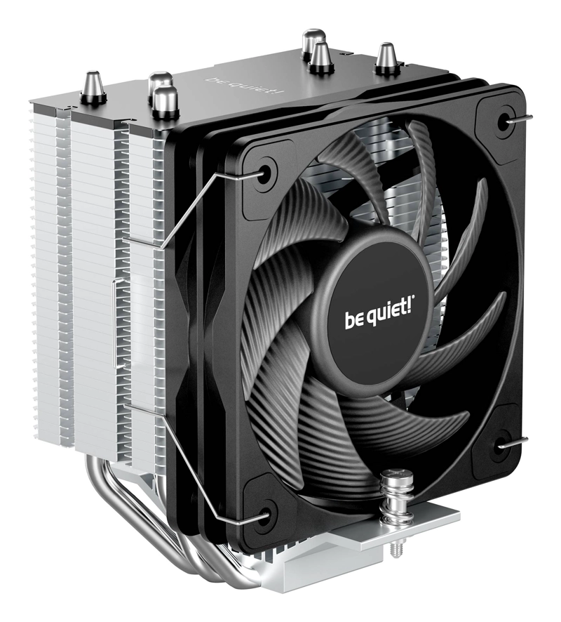 DISIPADOR PARA CPU BE QUIET! PURE ROCK SLIM 3, 3 HEATPIPES, VENTILADOR PWM 100MM, 130W TDP - 1