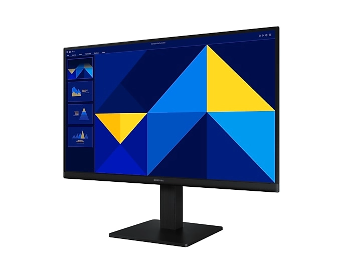 MONITOR SAMSUNG ESSENTIAL LS22D300GALXZS S3 S30GD 22' FHD IPS, 100HZ, COLOR NEGRO - 2