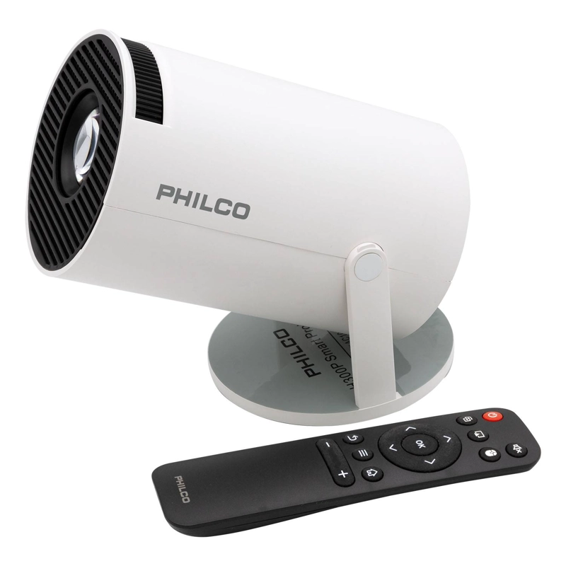 PROYECTOR SMART PHILCO H300 PRO, ANDROID 11, 720P, WIFI 6, BLUETOOTH 5.0, USB, HDMI, BLANCO - 2