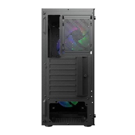 GABINETE GAMER COUGAR MX110 RGB MID TOWER ATX, VIDRIO TEMPLADO, 4 VENTILADORES ARGB - 6