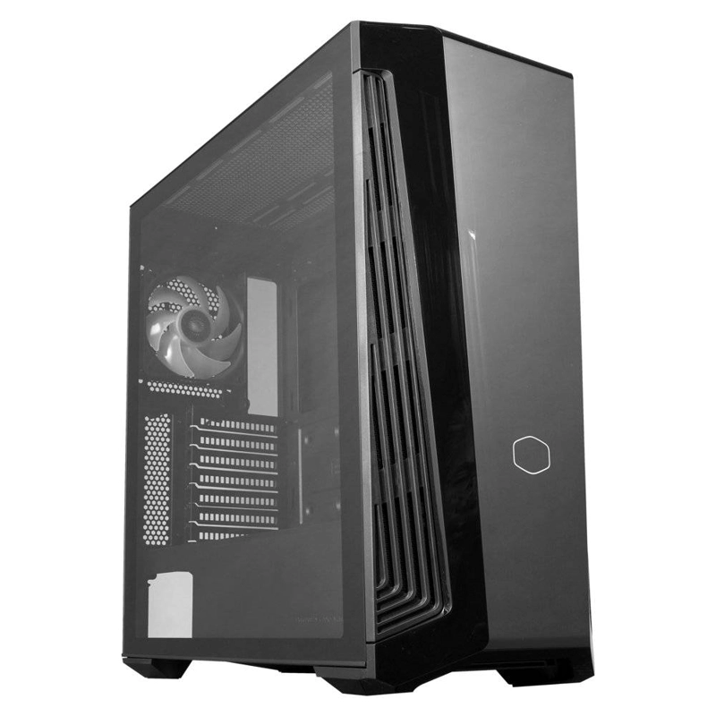 GABINETE GAMER COOLER MASTER MASTERBOX 540, MID TOWER, 1 VENTILADOR ARGB, NEGRO - 1