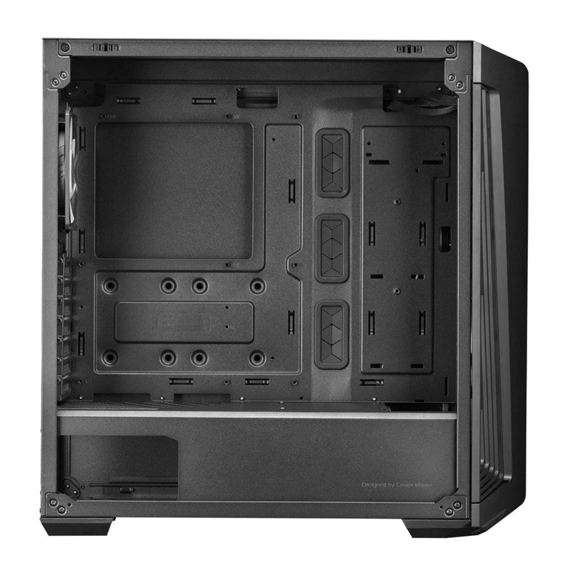 GABINETE GAMER COOLER MASTER MASTERBOX 540, MID TOWER, 1 VENTILADOR ARGB, NEGRO - 5