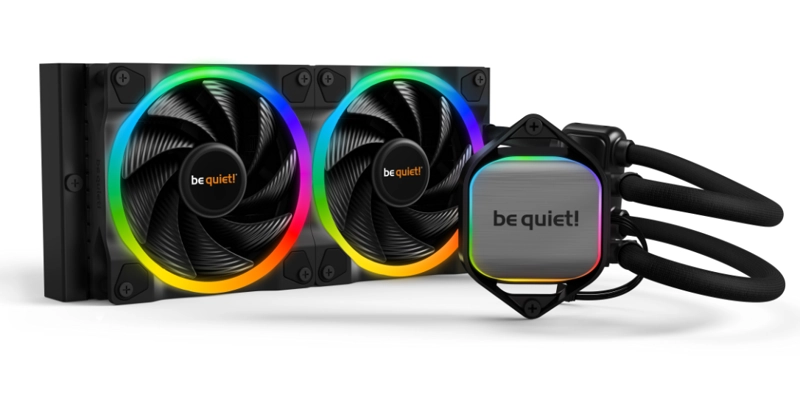REFRIGERACION LIQUIDA BE QUIET! PURE LOOP 2 FX RGB, 240MM, INTEL/AMD, COLOR NEGRO - 1