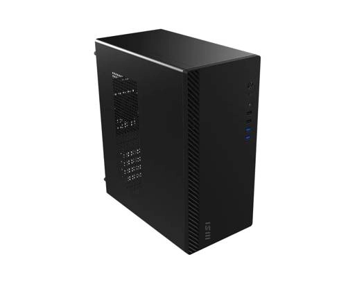 GABINETE MSI PRO SHIELD M100P, 1 VENTILADOR TRASERO, MID TOWER, NEGRO - 2