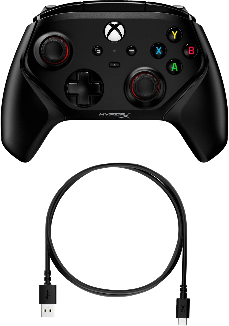 JOYSTICK HYPERX CLUTCH GLADIATE XBOX CONTROLLER, BOTONES PROGRAMABLES, NEGRO - 5
