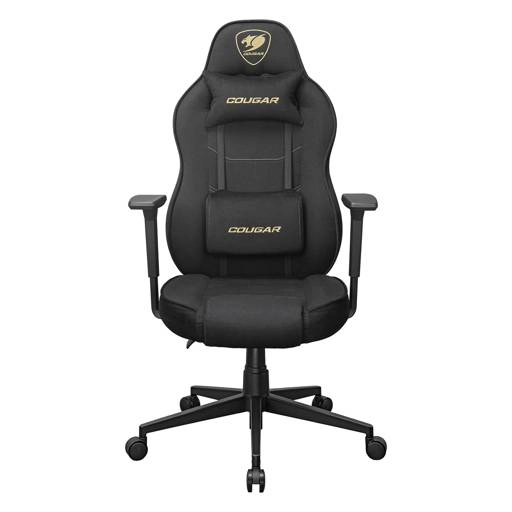 SILLA GAMER COUGAR FUSION ONE GOLD F. REPOSABRAZOS 3D, CILINDRO DE GAS CLASE 4, HASTA 120 KG - 1