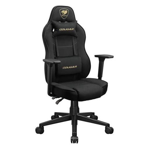 SILLA GAMER COUGAR FUSION ONE GOLD F. REPOSABRAZOS 3D, CILINDRO DE GAS CLASE 4, HASTA 120 KG - 2