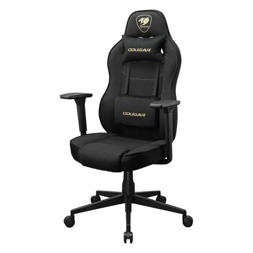 SILLA GAMER COUGAR FUSION ONE GOLD F. REPOSABRAZOS 3D, CILINDRO DE GAS CLASE 4, HASTA 120 KG - 3