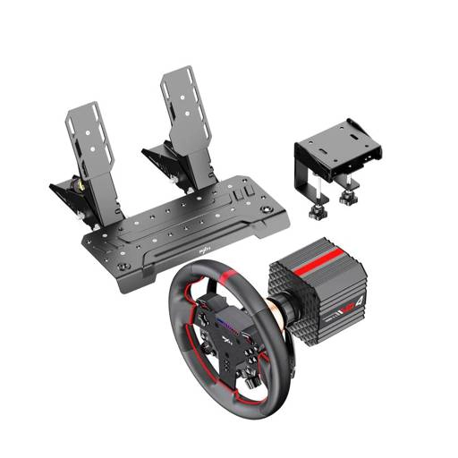 SIMULADOR DE MANEJO PXN BUNDLE VD4 DIRECT DRIVE, PEDALS, 4NM TORQUE, COMPATIBLE CON PC - 2