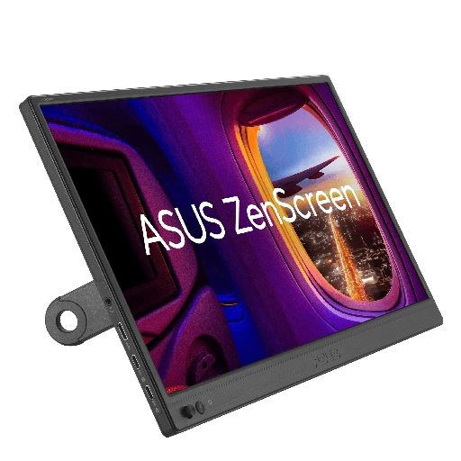 MONITOR PORTATIL ASUS ZENSCREEN MB169CK, 16' FHD, PANEL IPS, 5MS GTG, USB-C DP-ALT, HDMI - 1
