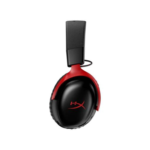 AUDIFONOS GAMER HYPERX CLOUD III S WIRELESS, OVER-EAR, 2.4GHZ, BLUETOOTH, PC, PS, MOVILES, BLACK/RED - 2
