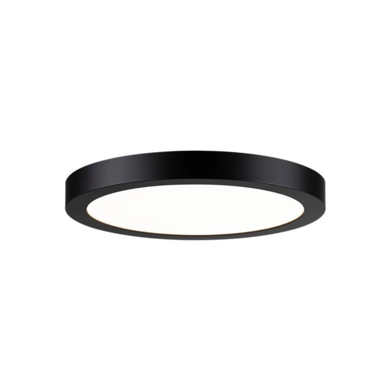 PLAFON PANEL LED 18W NEGRO REDONDO 6000K - 2