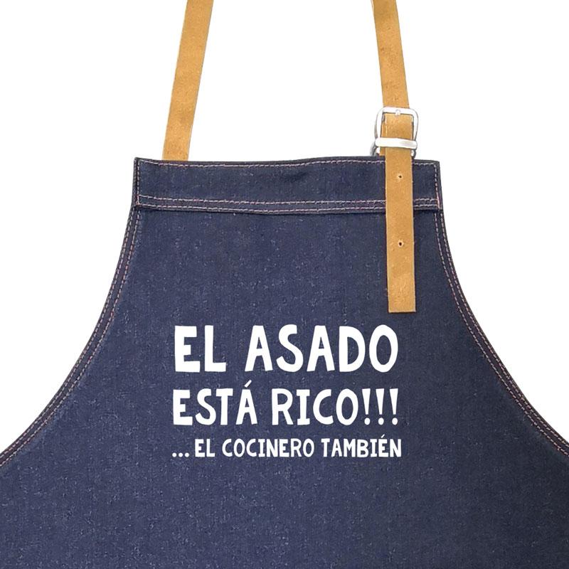 PECHERA DE MEZCLILLA CON RENO - PAPÁ CHEF - 1