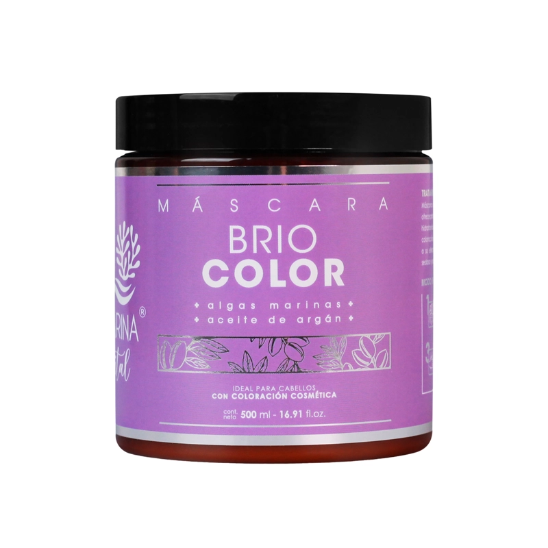 SHAMPOO MARINA VITAL Y MASCARA BRIOCOLOR MORADO - 3