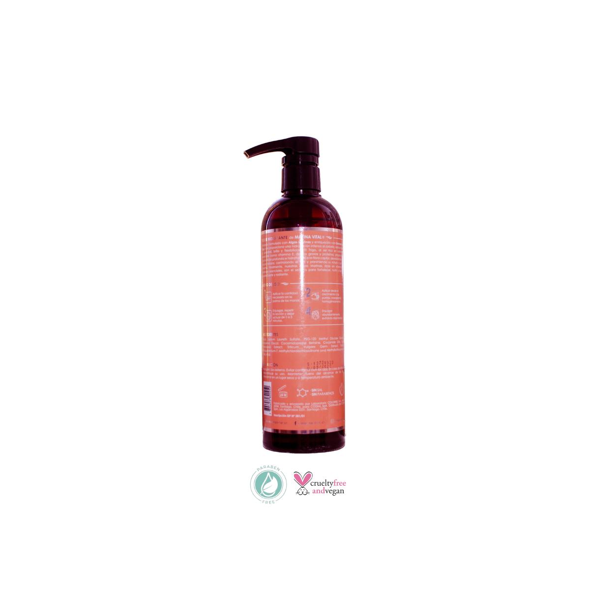 SHAMPOO CABELLO MARINA VITAL PODER HIDRATANTE 500 ML - 2