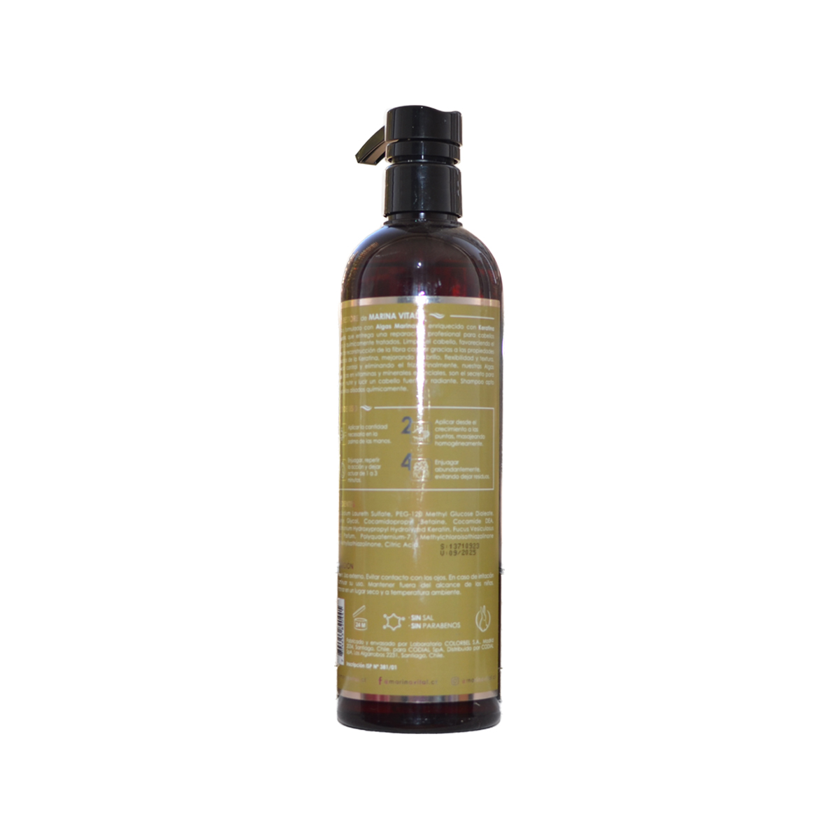 SHAMPOO CABELLO MARINA VITAL TOTAL RESTORE 500 ML - 2