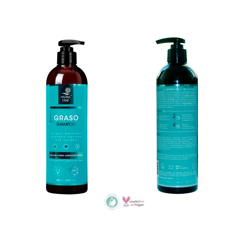 SHAMPOO MARINA VITAL CONTROL GRASO 500 ML - 3