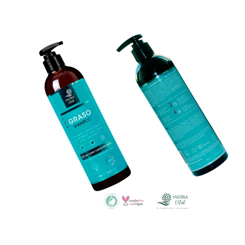 SHAMPOO MARINA VITAL CONTROL GRASO 500 ML - 4
