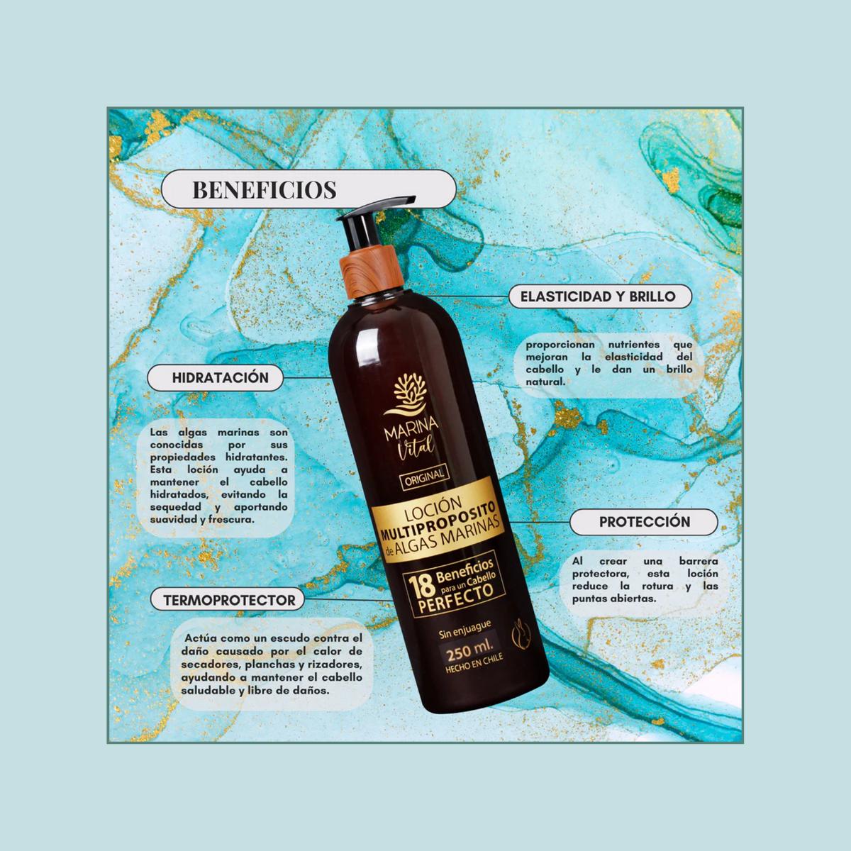 LOCION MARINA VITAL MULTIPROPOSITO 250 ML - 3