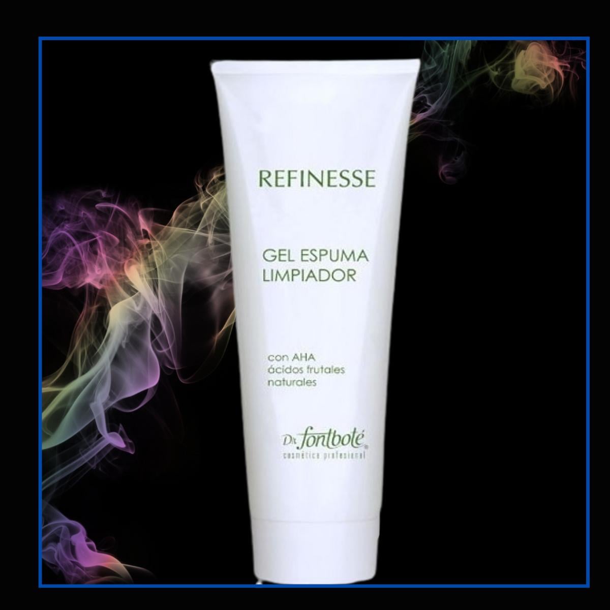 GEL ESPUMA LIMPIADOR ROSTRO Y CUELLO DR FONTBOTÉ 185 ML CON AHA - 3