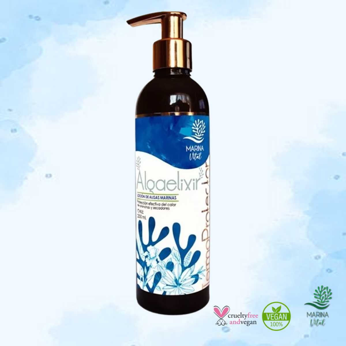 TERMOPROTECTOR MARINA VITAL LOCION ALGAELIXIR 250 ML - 2