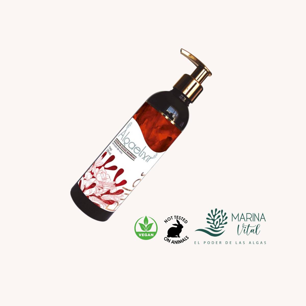 LOCION MARINA VITAL RULOS ALGAELIXIR 250 ML - 2