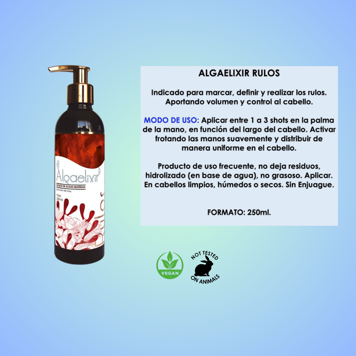 LOCION MARINA VITAL RULOS ALGAELIXIR 250 ML - 3