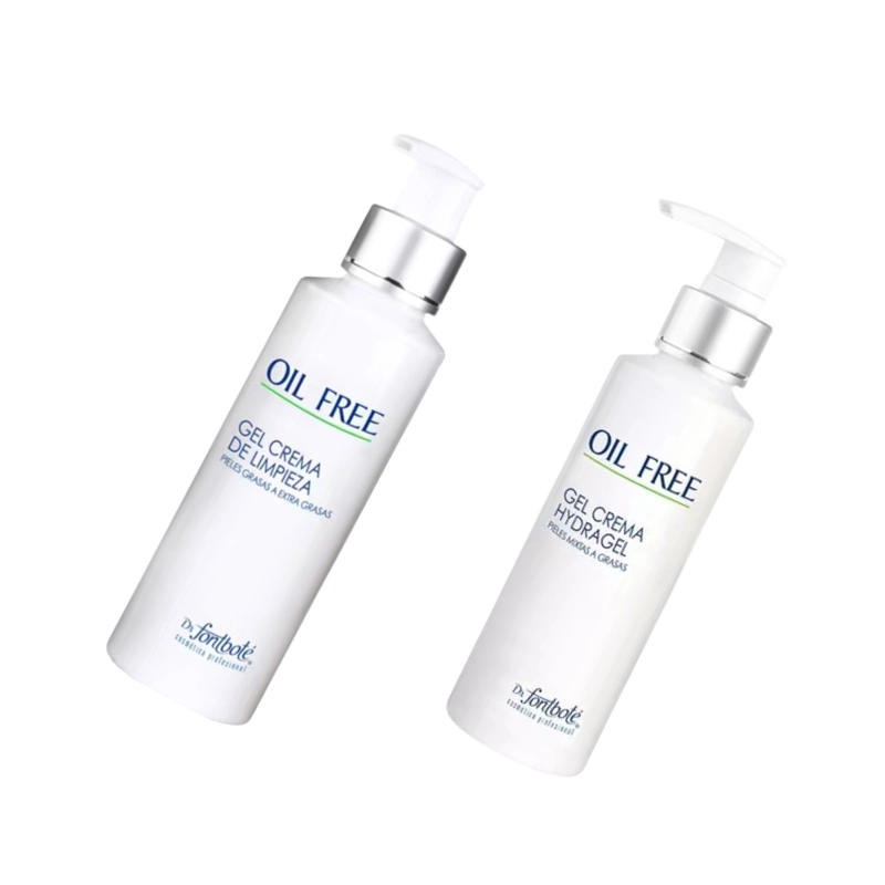 GEL LIMPIEZA ROSTRO DR FONTBOTÉ 300 ML Y GEL CREMA HYDRAGEL PIEL GRASA - 4