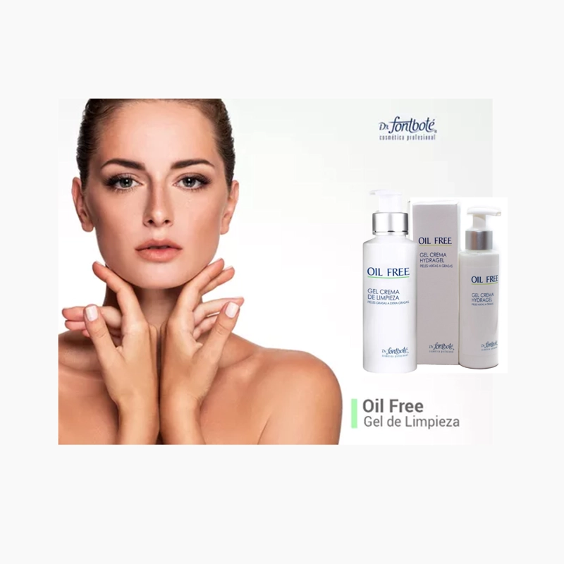 GEL LIMPIEZA ROSTRO DR FONTBOTÉ 300 ML Y GEL CREMA HYDRAGEL PIEL GRASA - 5