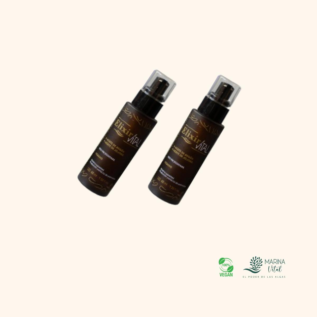 SERUM MARINA VITAL 2 ELIXIR KERATINA ARGAN - 3