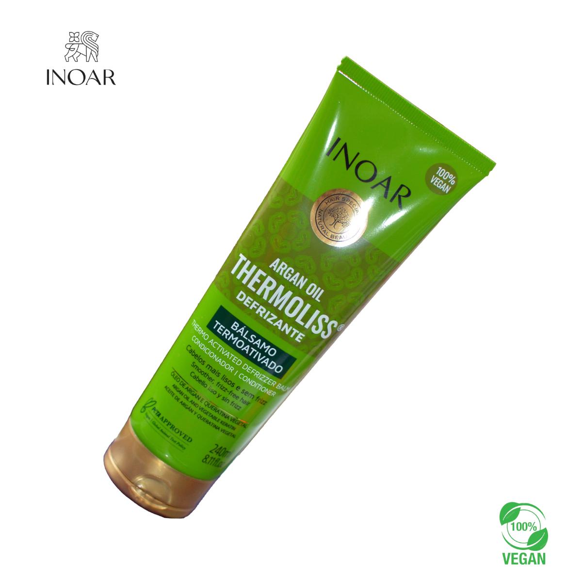 TRATAMIENTO CAPILAR INOAR 240 ML THERMOLISS DESFRIZANTE TERMOACTIVADO - 2