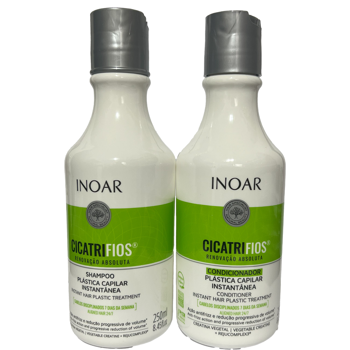 SHAMPOO Y ACONDICIONADOR CICATRIFIOS 250 ML | EN COLOR BLANCO - 3