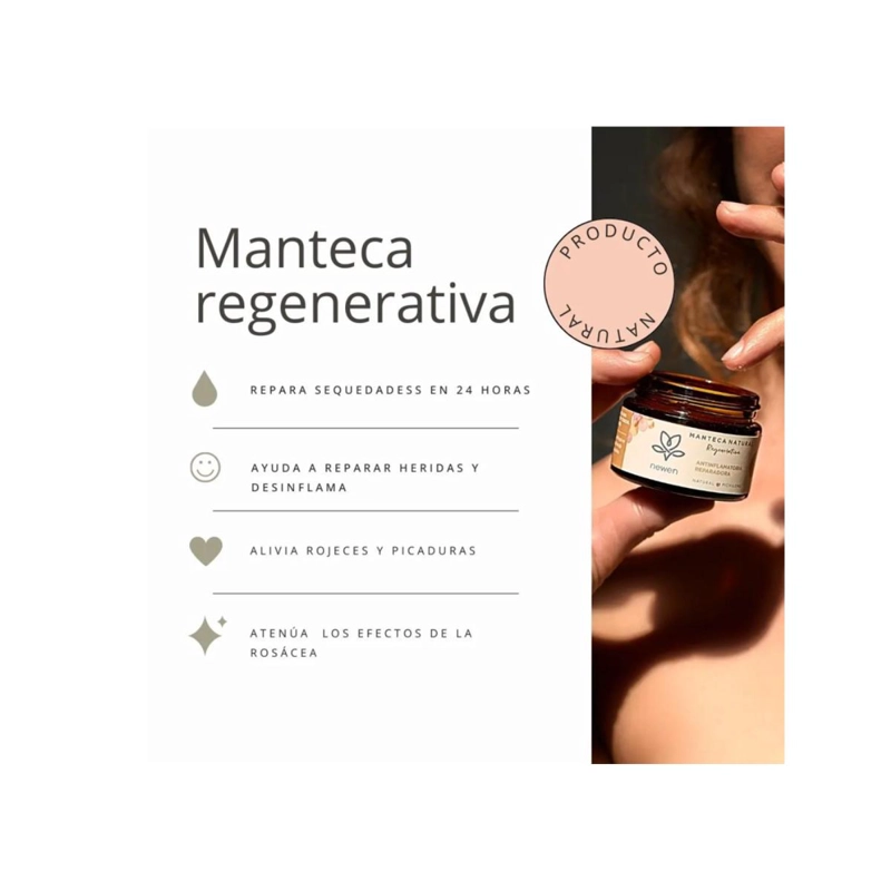 HIDRATANTE ROSTRO NEWEN 50 GR MANTECA REGENERATIVA - 3