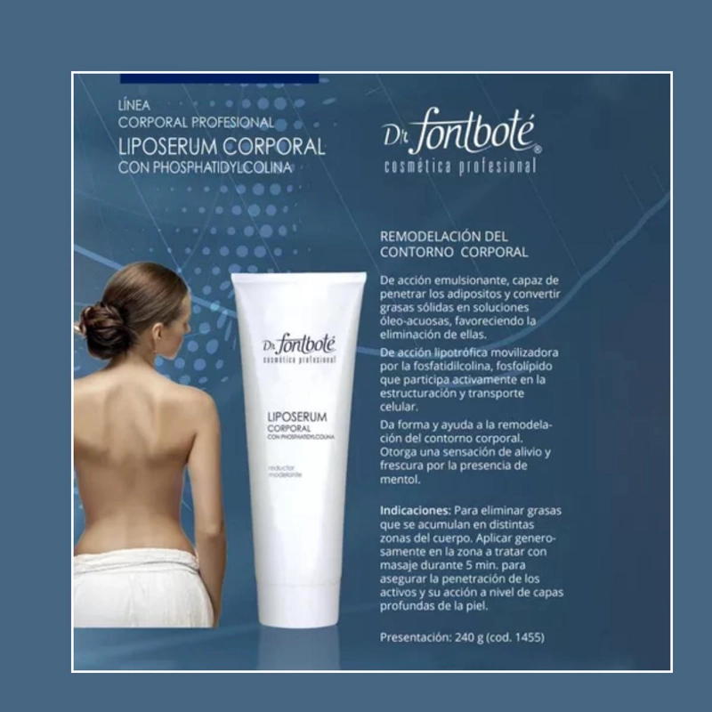 REDUCTOR DR FONTBOTÉ LIPOSERUM CORPORAL 240 G - 2