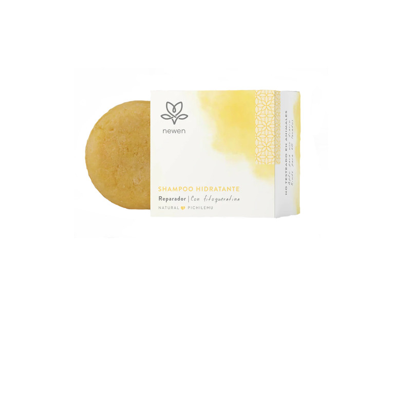 SHAMPOO CABELLO NEWEN SOLIDO HIDRATANTE CON FITOQUERATINA 80 GR - 1