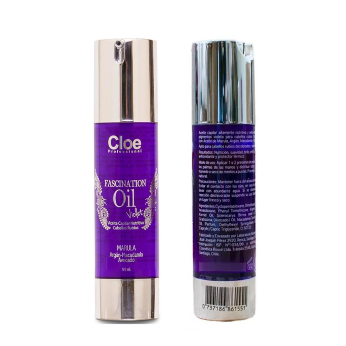 SÉRUM CAPILAR CLOE 50 ML FASCINATION OIL VIOLET - 3