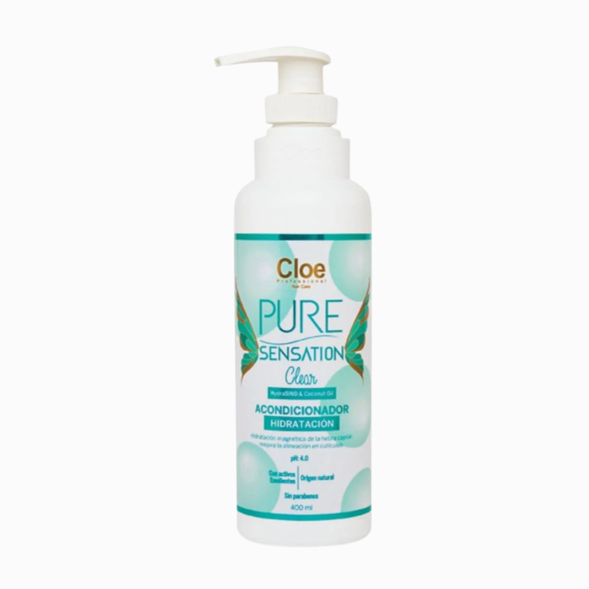 ACONDICIONADOR CLOE DIAMOND ROSE 400 ML PURE SENSATION CLEAR - 1