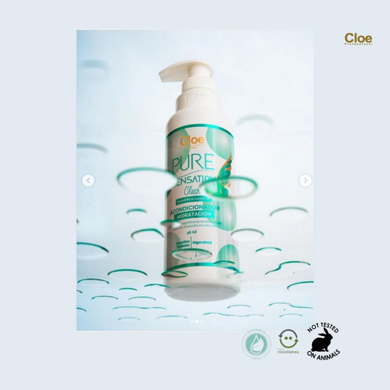 ACONDICIONADOR PURE SENSATION CLEAR 400 ML CLOE - 2