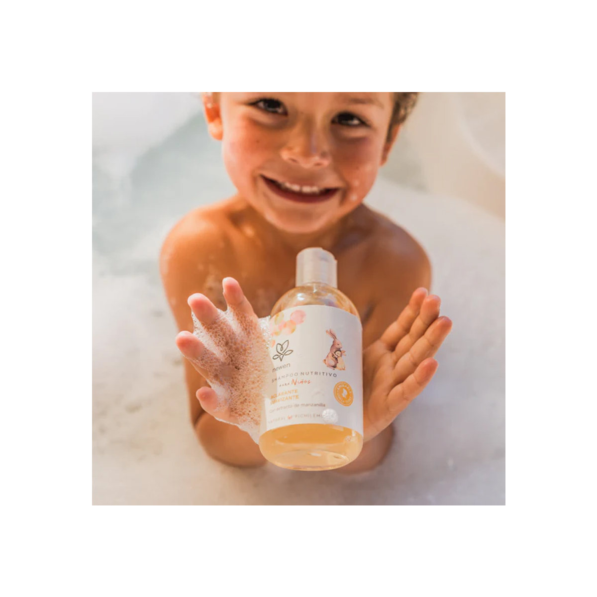 SHAMPOO MANZANILLA PARA NIÑOS 250 ML NEWEN - 4