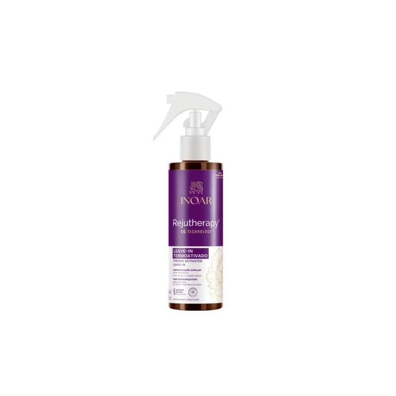 ÁCIDO HIALURÓNICO CABELLO INOAR 200 ML LEAVE IN REJUTHERAPY 5 BENEFICIOS - 1