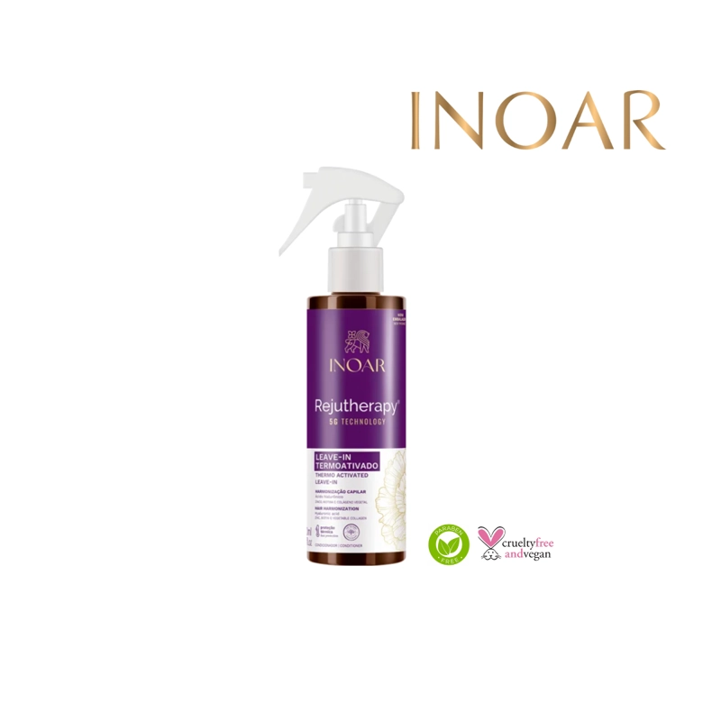ÁCIDO HIALURÓNICO CABELLO INOAR 200 ML LEAVE IN REJUTHERAPY 5 BENEFICIOS - 2