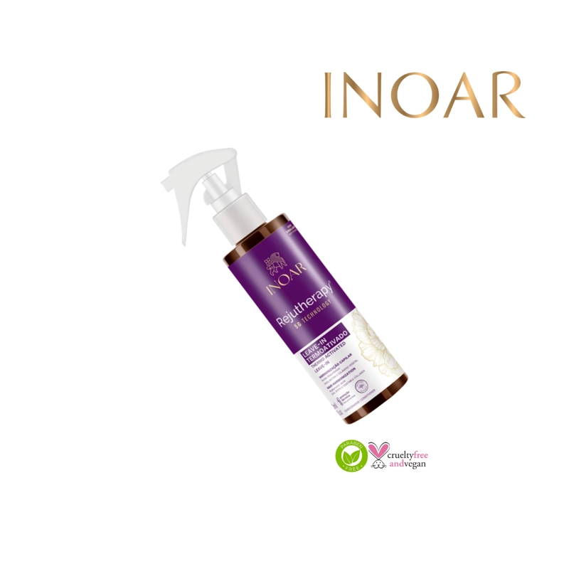 ÁCIDO HIALURÓNICO CABELLO INOAR 200 ML LEAVE IN REJUTHERAPY 5 BENEFICIOS - 3
