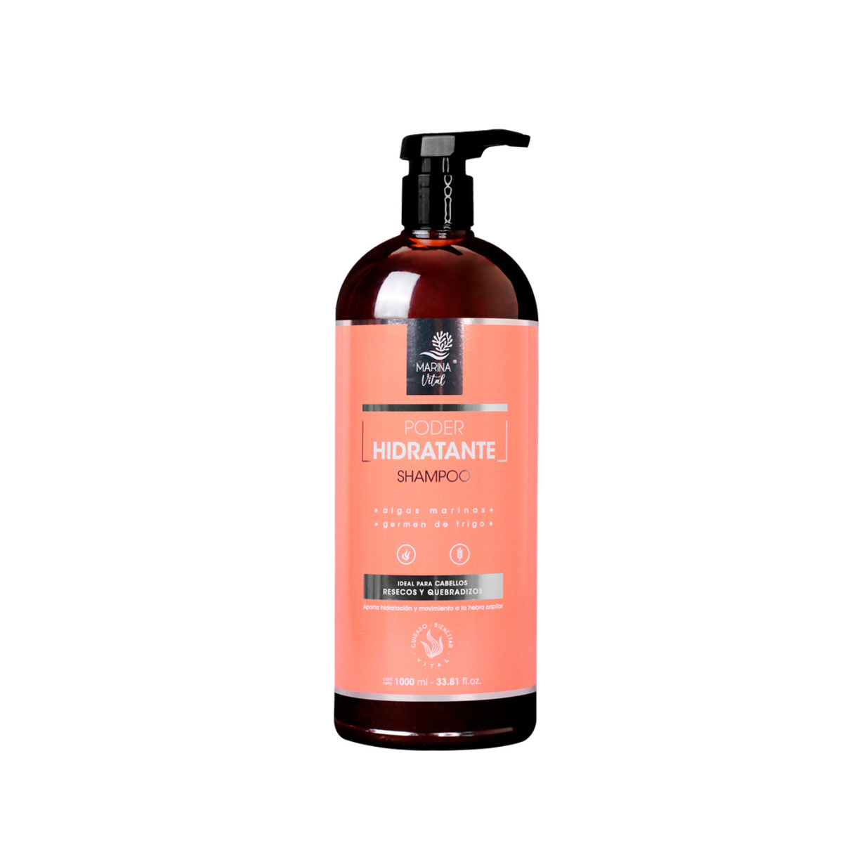 SHAMPOO MARINA VITAL 1000 ML PODER HIDRATANTE - 1