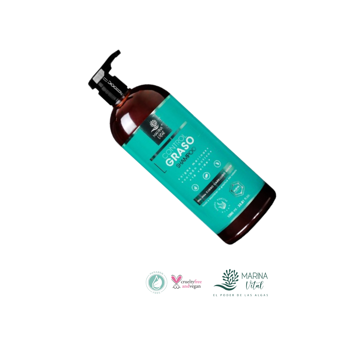 SHAMPOO MARINA VITAL 1000 ML CONTROL GRASO - 3