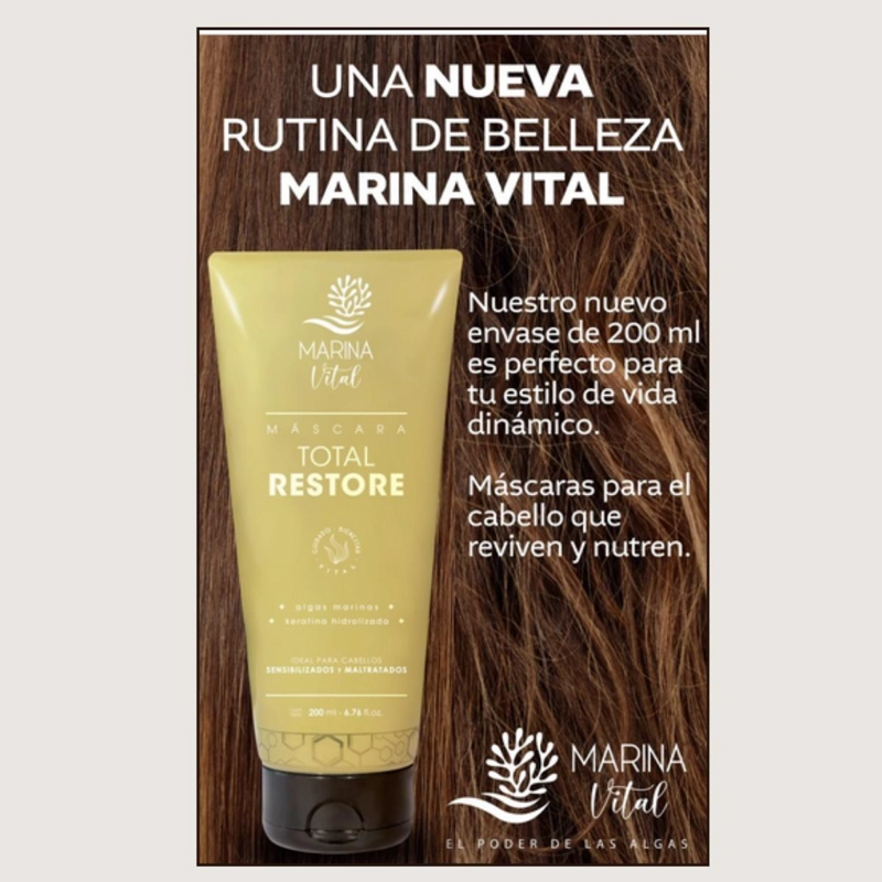 MASCARA TOTAL RESTORE 200 ML - 4
