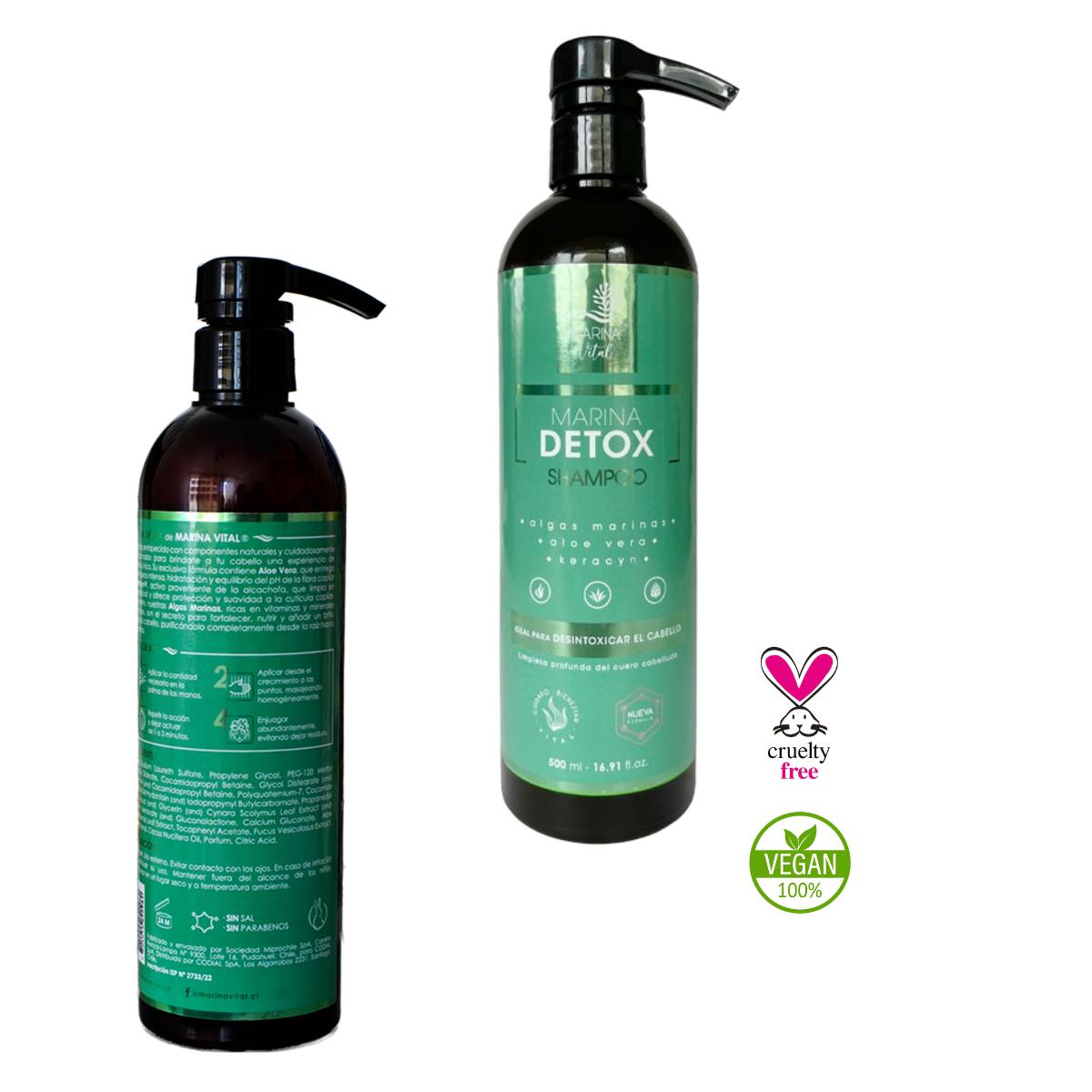 SHAMPOO DETOX 500 ML MARINA VITAL - 3