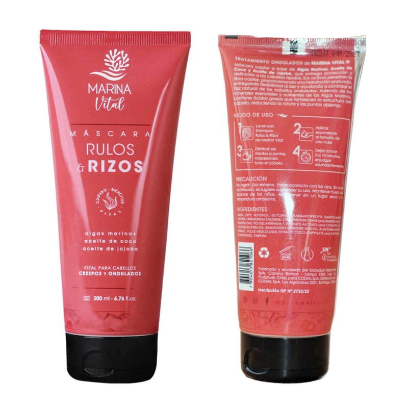 MASCARA RULOS Y RIZOS 200 ML - 5