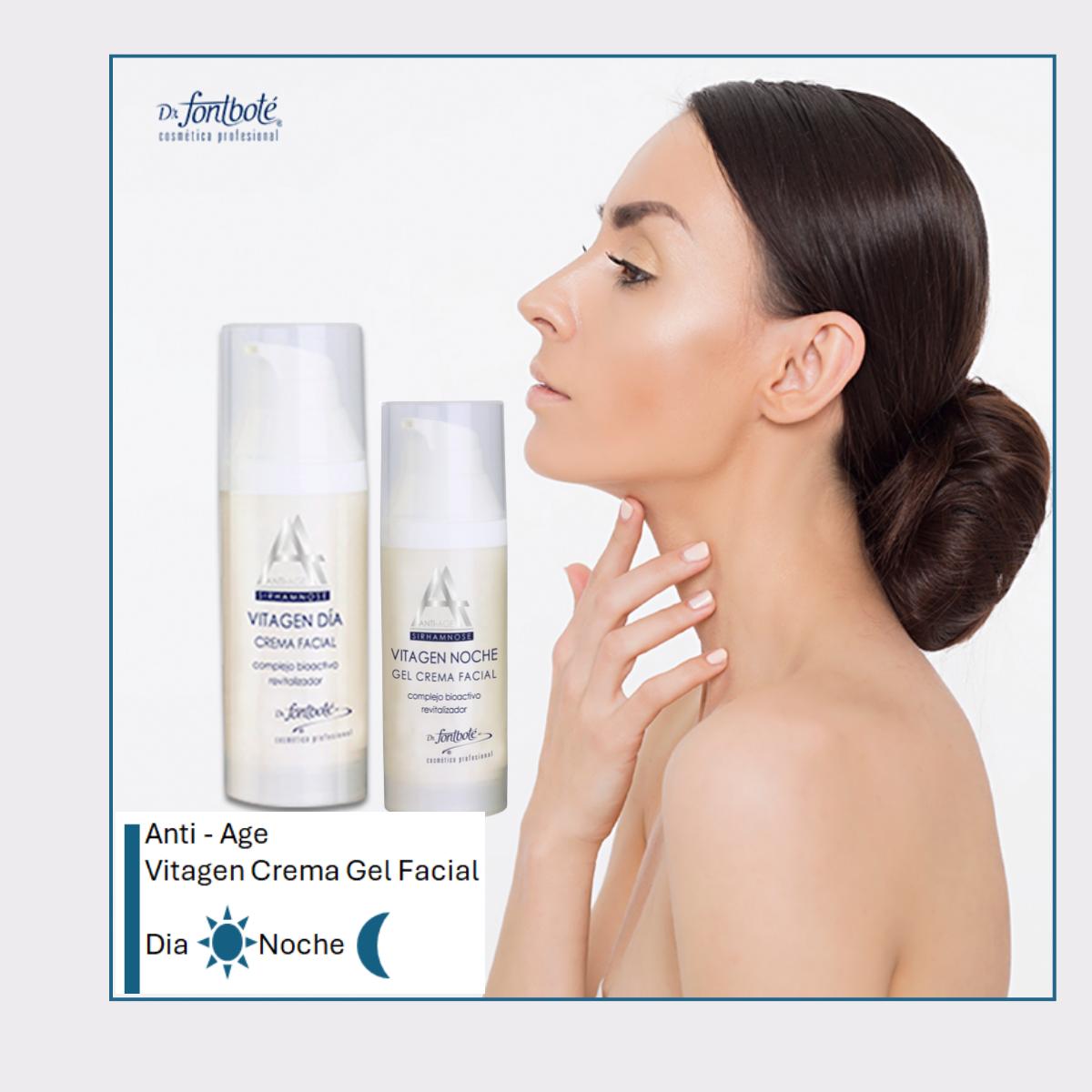CREMA FACIAL DIA NOCHE VITAGEN KIT 50 G C/U DR FONTBOTE - 3